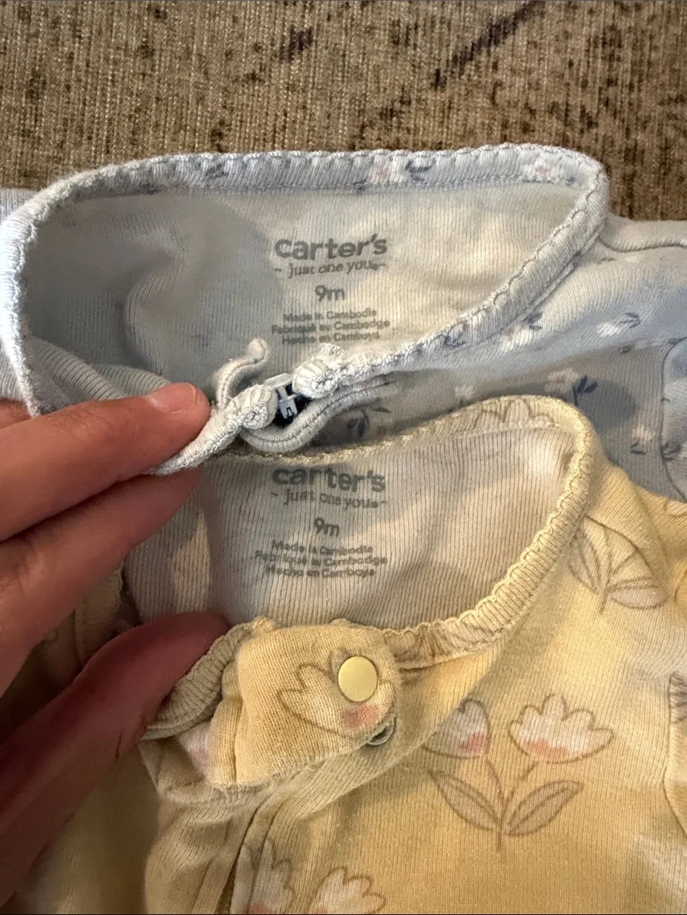 Bundle Of Baby Girls' Sleepwear Footed Sleepers And 2 Nightgowns